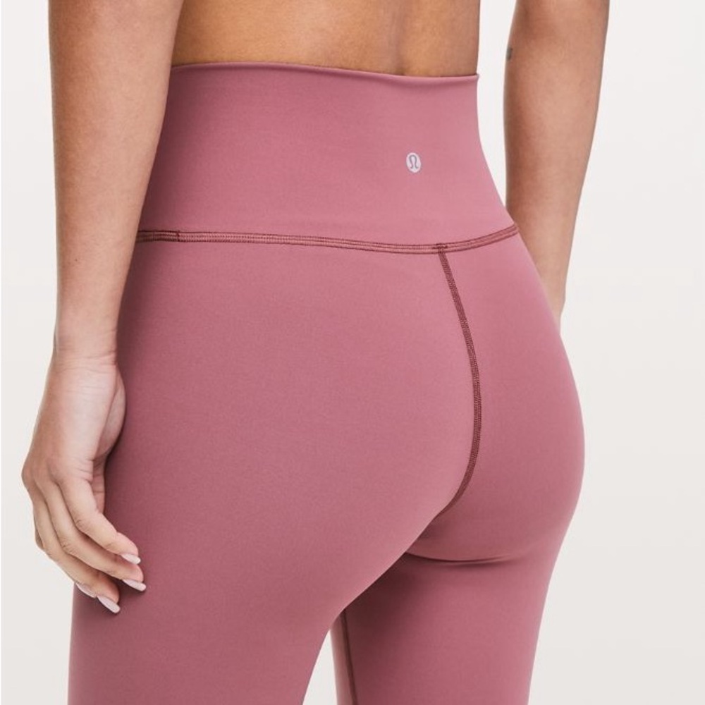 Lululemon High Rise Wunder Under Legging Misty Merlot